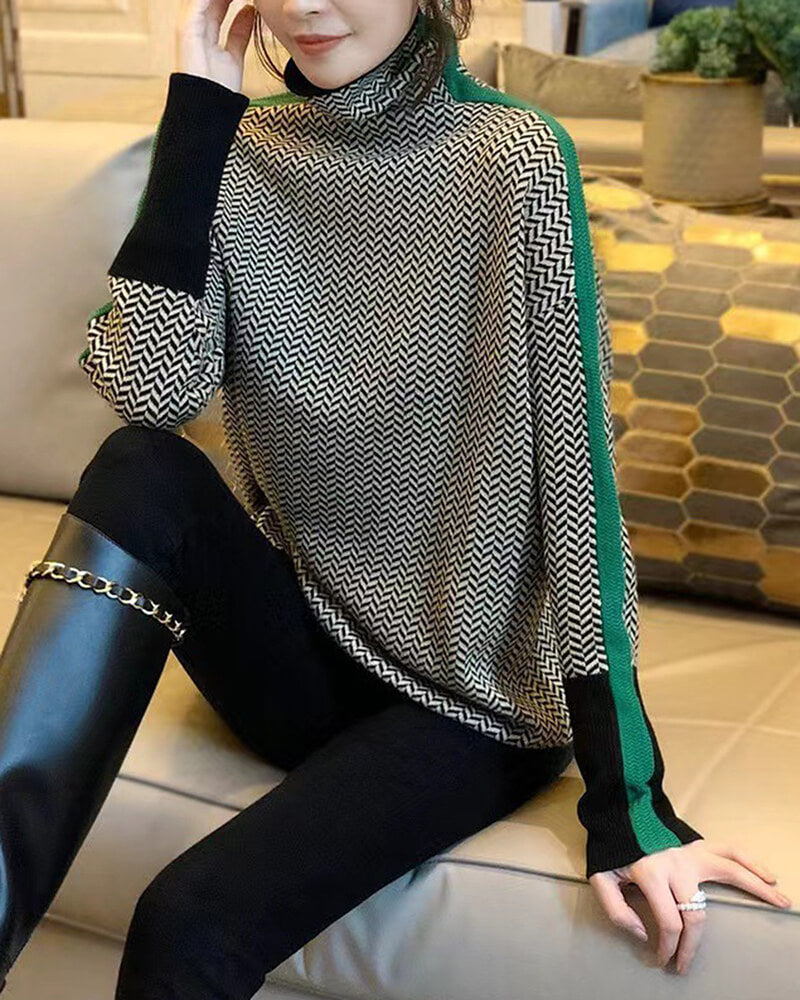 Aisling® | Nowoczesny, elegancki sweter z golfem