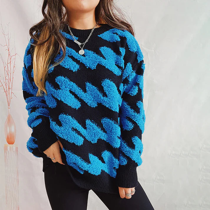 Alicja® | Casualowy, luźny sweter damski z dzianiny