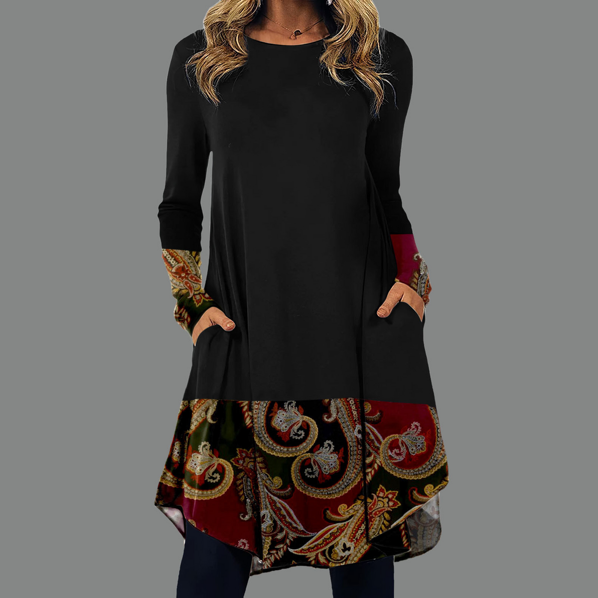 Nayra® | Swobodna i wygodna sukienka zimowa