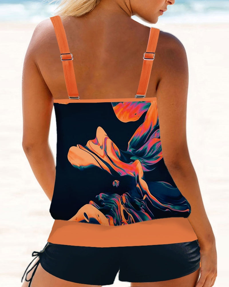 Dyna | Tankini z nadrukiem