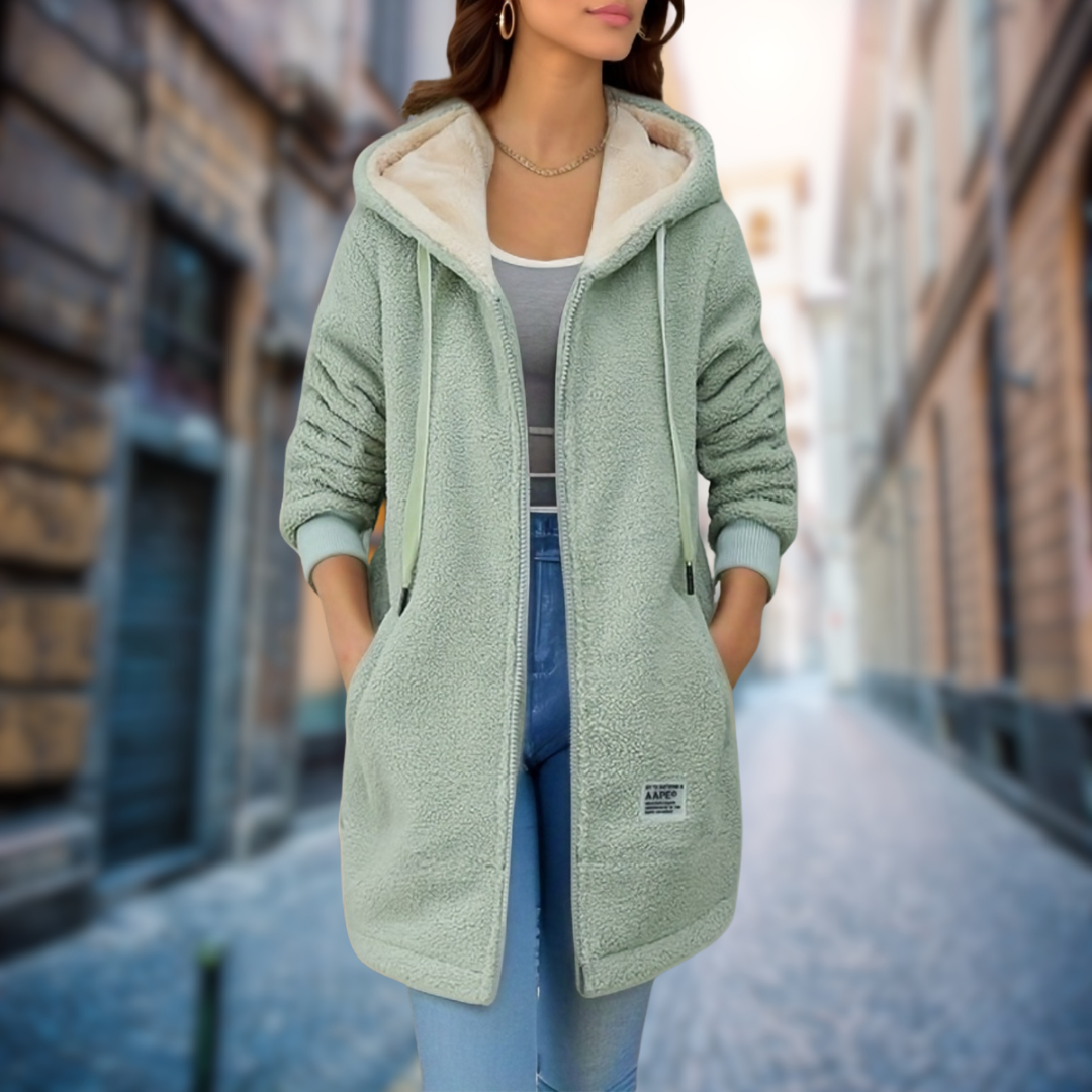 Mireya® | Ciepły płaszcz damski z podszewką