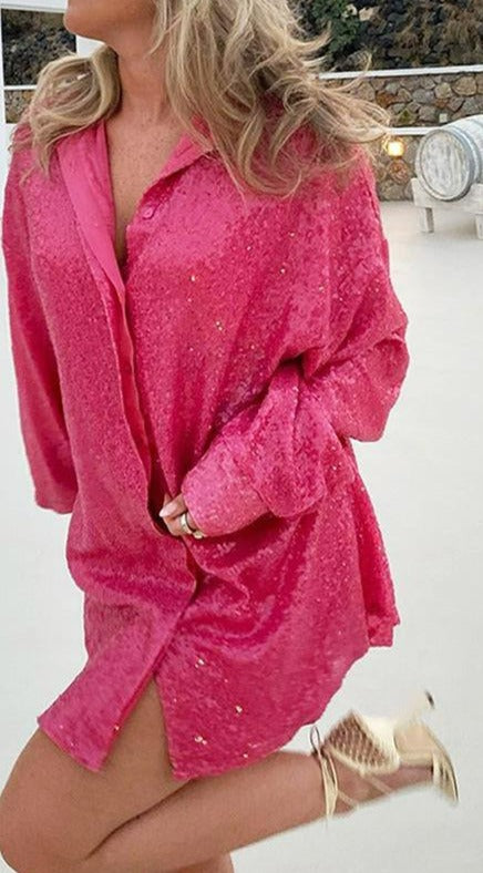 Aida® | Bluzka oversize z brokatem