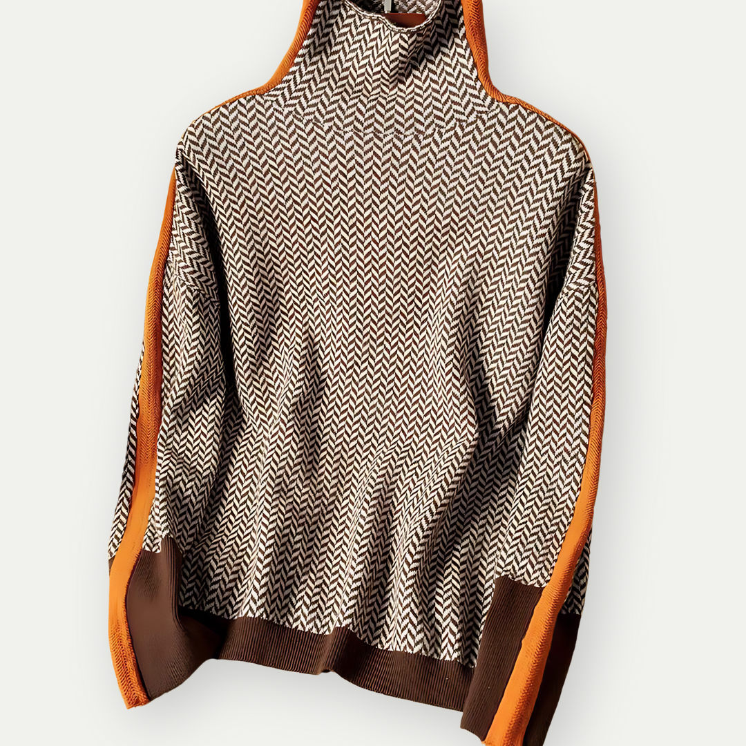 Aisling® | Nowoczesny, elegancki sweter z golfem