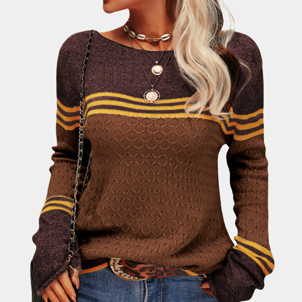 Anahí® | Nieskomplikowany i elegancki sweter zimowy