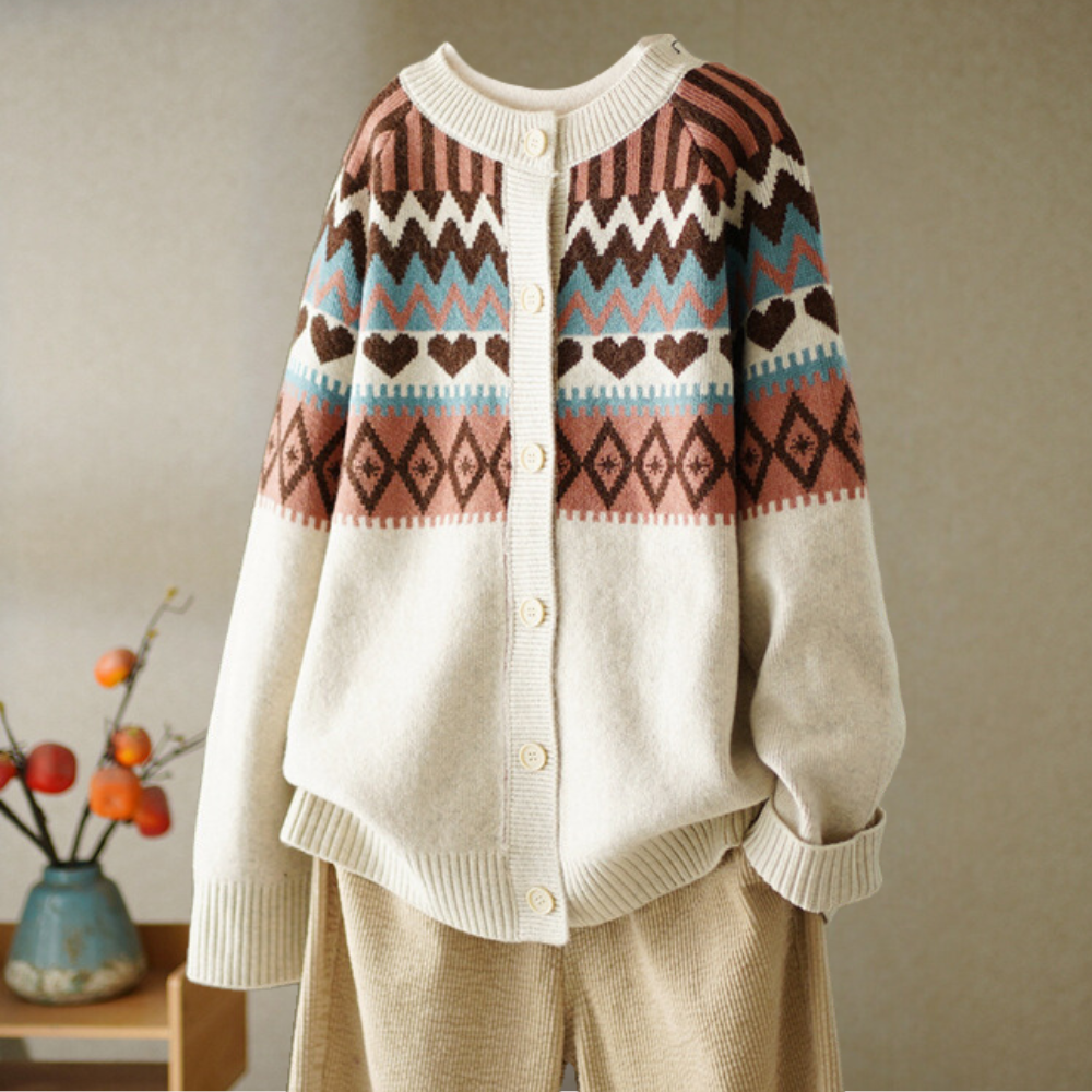 Milagros® | Elegancki i swobodny zimowy kardigan