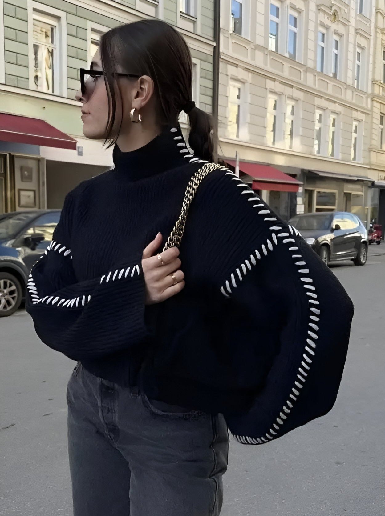 Ainara® | Sweter z dzianiny dla kobiet