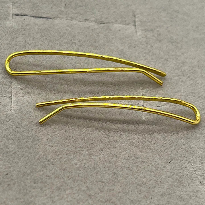 MINIMALISTYCZNE KOLCZYKI PNĄCZA (PARA)