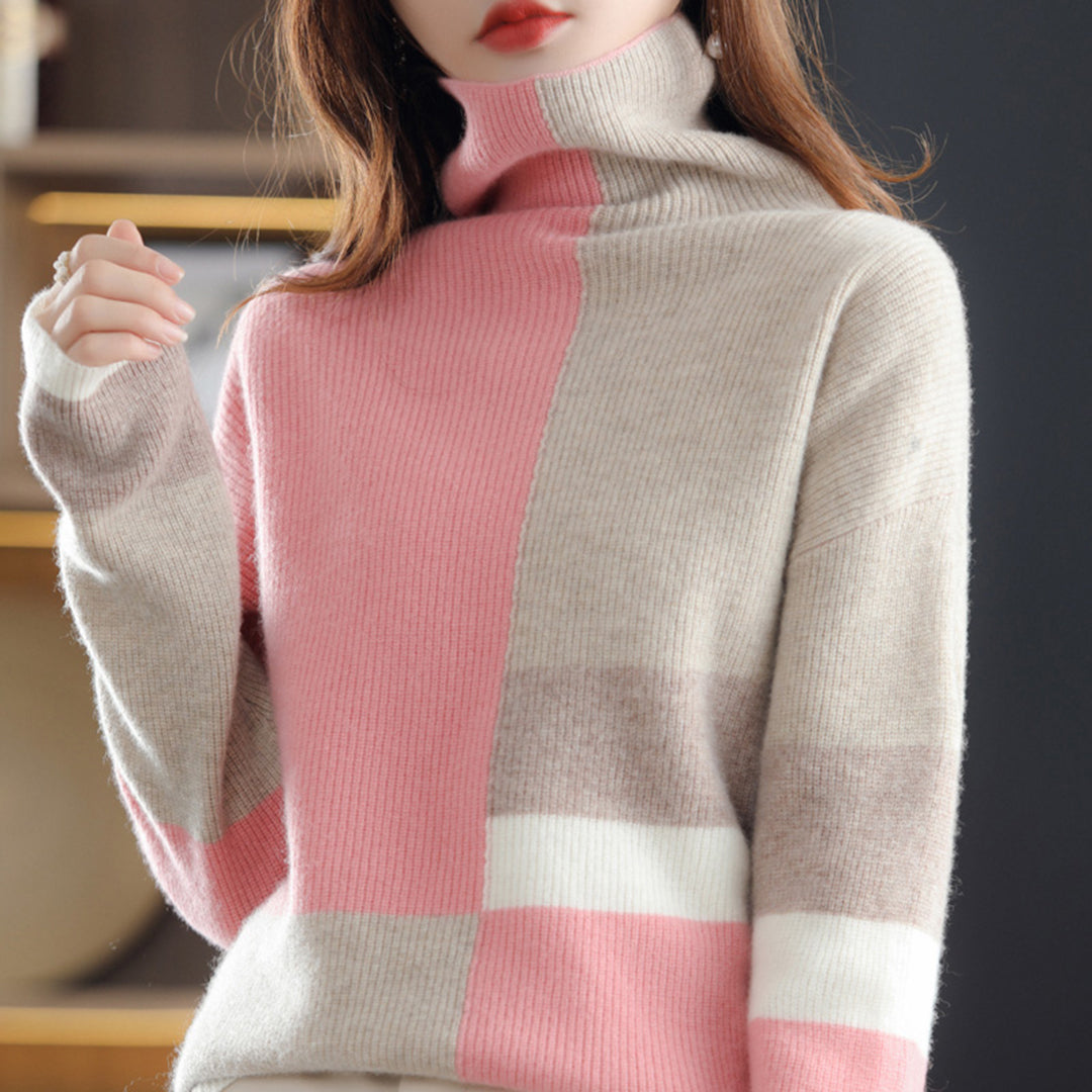 Alessia® | Casualowy sweter damski z golfem