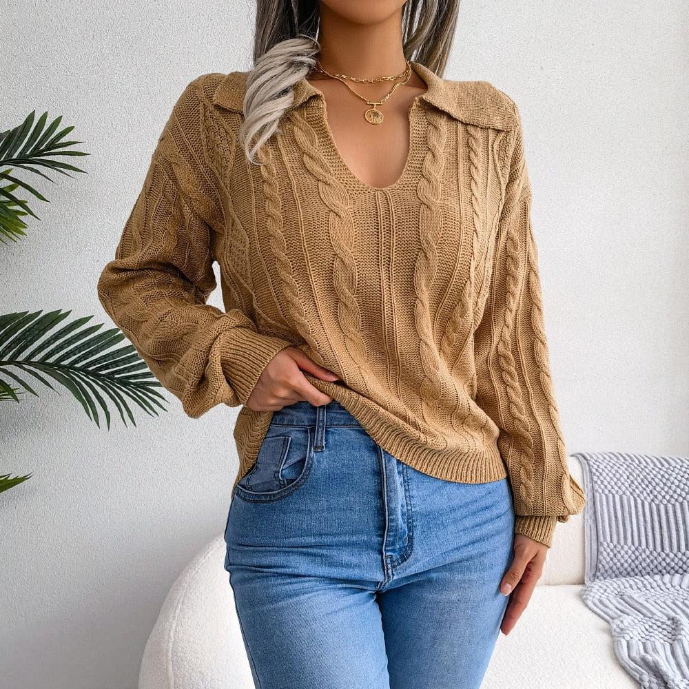 Avelina® | Elegancki i wszechstronny zimowy sweter