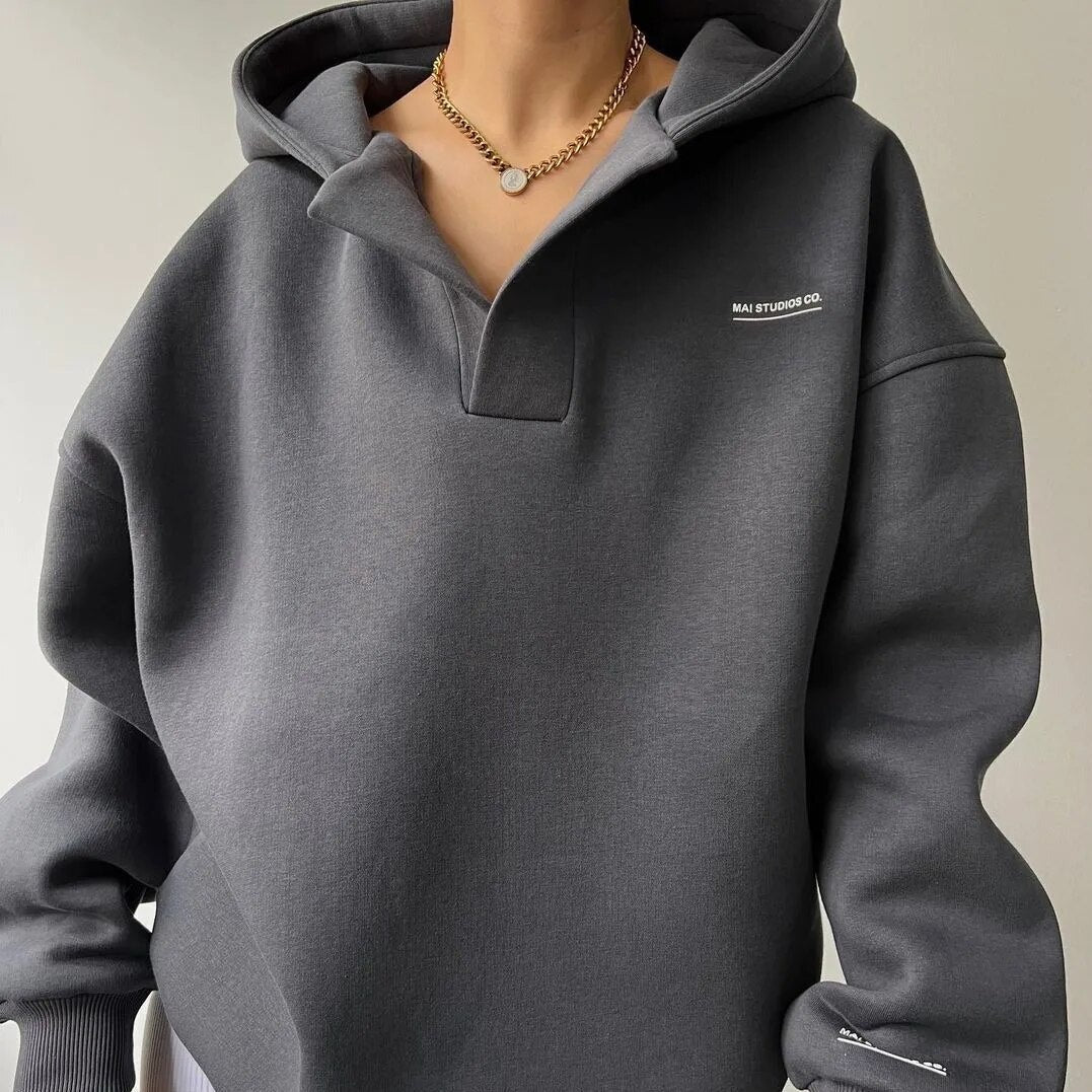 Melisa® | Casualowa zimowa bluza z kapturem