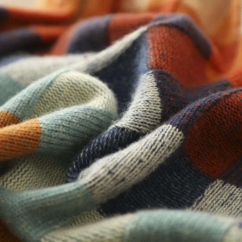 Agustina® | Sweter z golfem i naszywką z kaszmiru