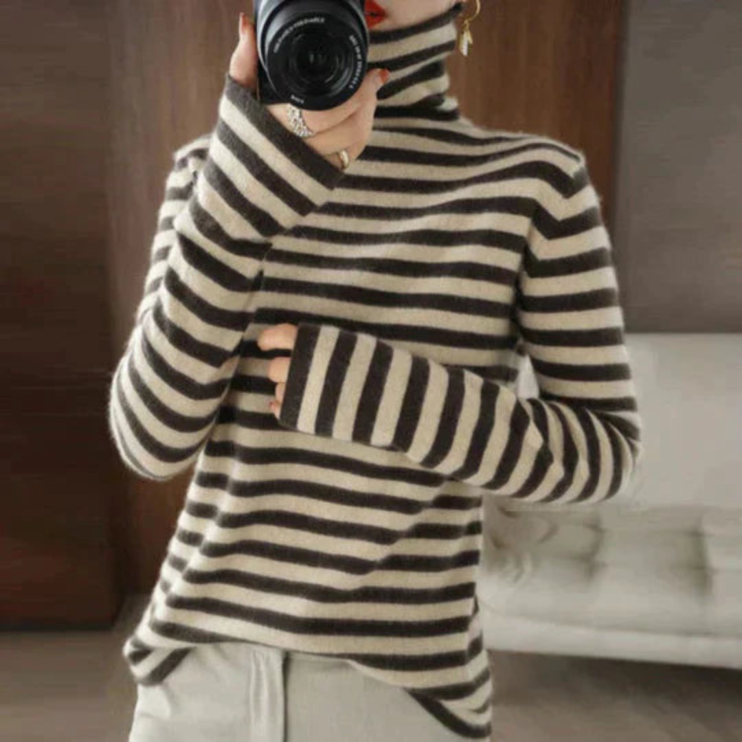 Aida® | Damski sweter zimowy z golfem