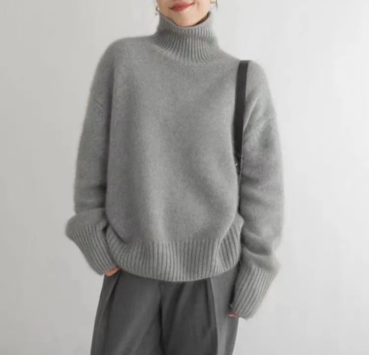 Anastasia® | Swobodny i stylowy sweter zimowy