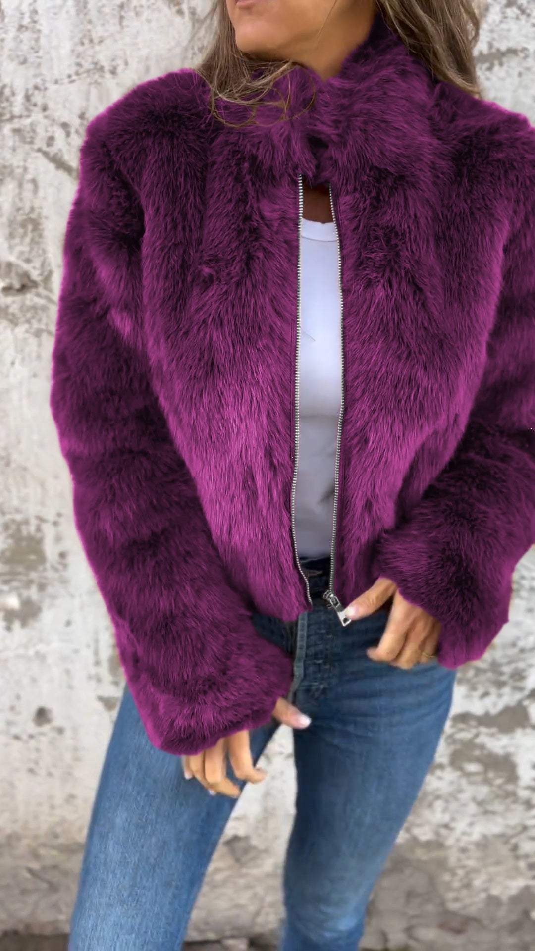 Alessandra® | Luksusowa kurtka futrzana