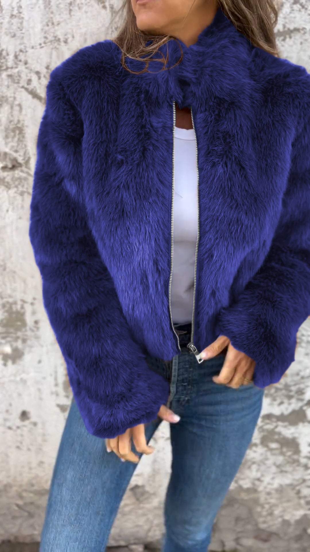 Alessandra® | Luksusowa kurtka futrzana