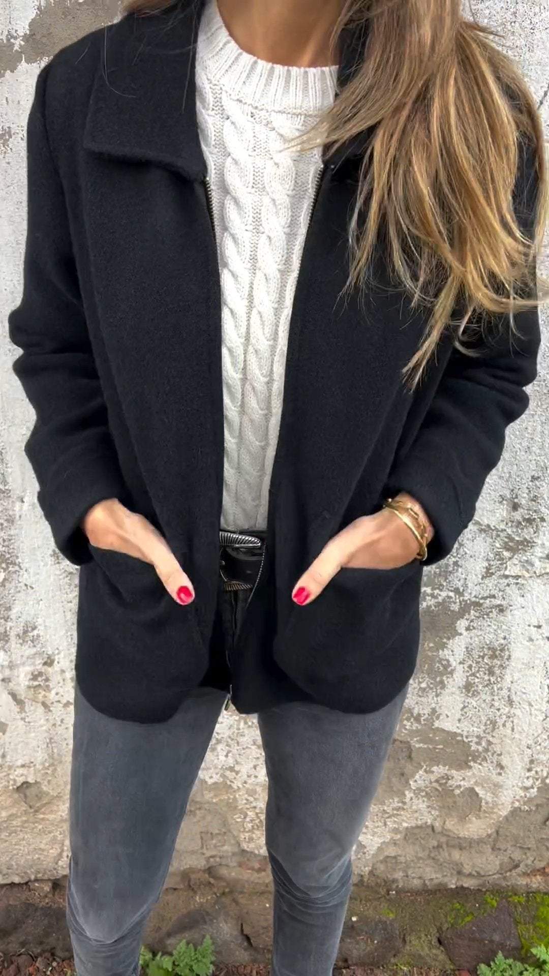 Alba® | Elegancki wełniany kardigan
