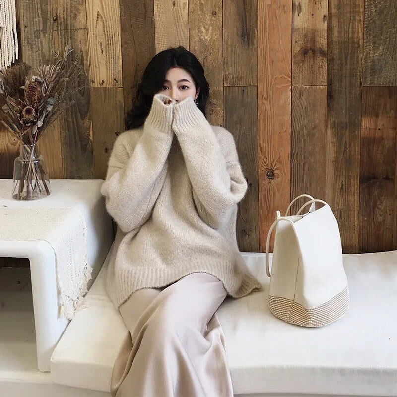 Fabiola® | Prosty i stylowy zimowy sweter