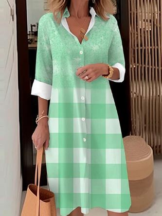 Gracia® | Prosta i elegancka sukienka zimowa