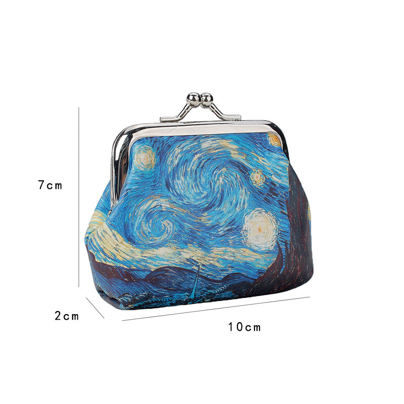 Mini Portfel Van Gogh Art