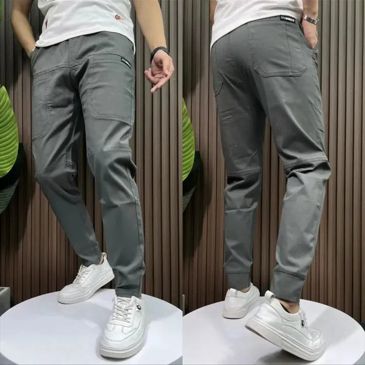 Dopasowane spodnie Cargo Pants z wieloma kieszeniami
