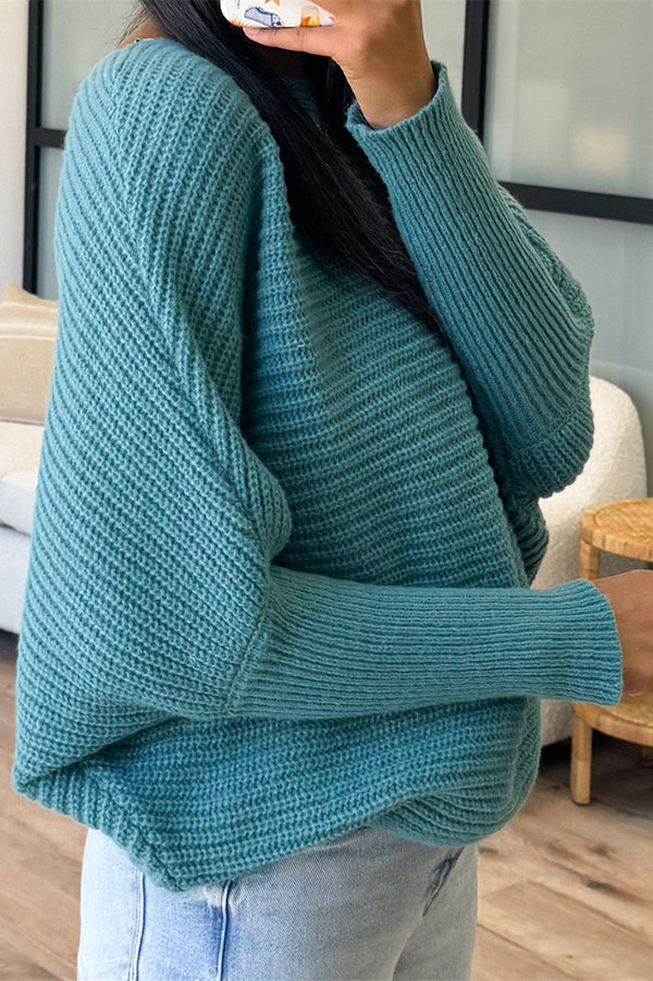 Alicja® | Elegancki sweter damski z rękawami w kształcie skrzydła nietoperza