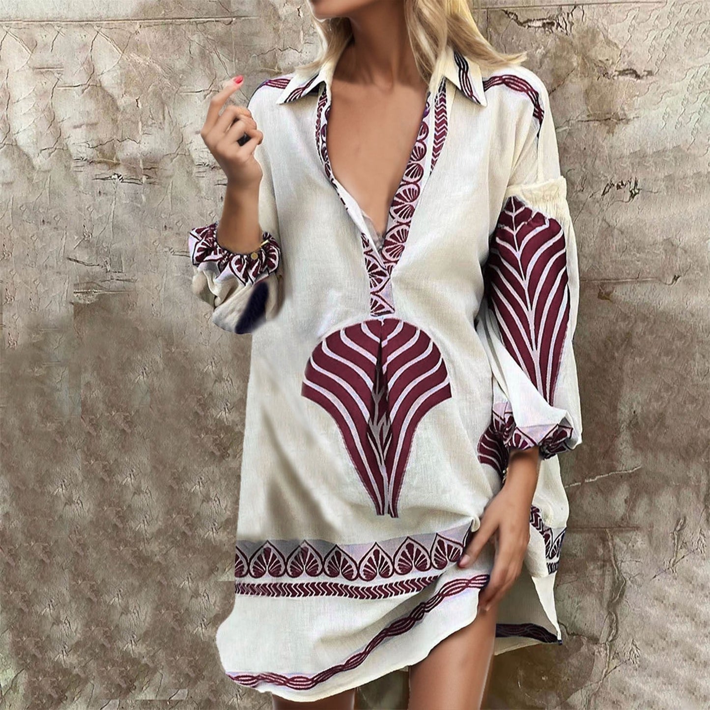 Fabiola® | Elegancki i swobodny t-shirt zimowy