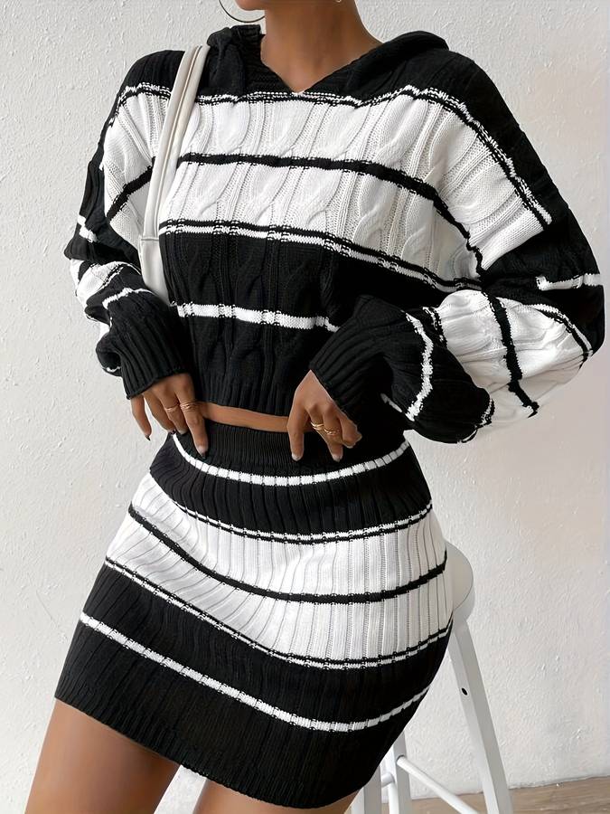 Karina® | Zrelaksowana i ponadczasowa zimowa spódnica