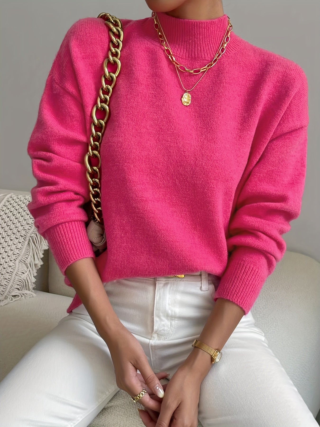 Elli® | Swobodny i łatwy sweter