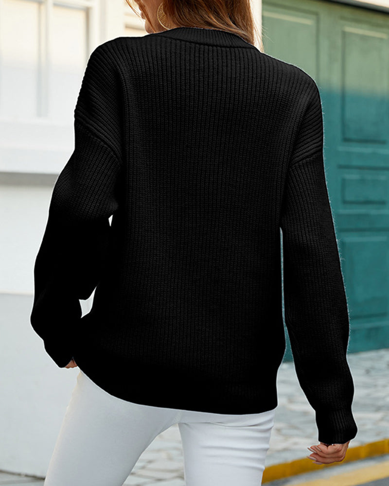 Clara® | Ogólny klasyczny i elegancki sweter