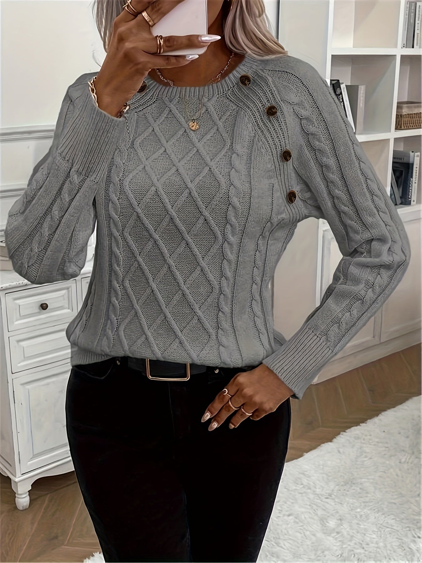 Diana® | Modny i minimalistyczny zimowy sweter