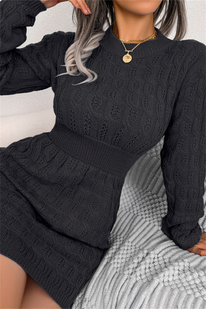 Nidia® | Swobodna i elegancka sukienka zimowa