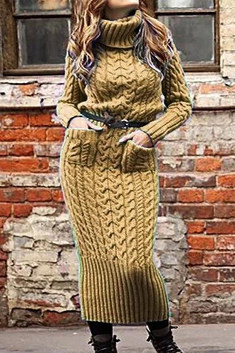 Carmen® | Elegancka i zrelaksowana zimowa sukienka