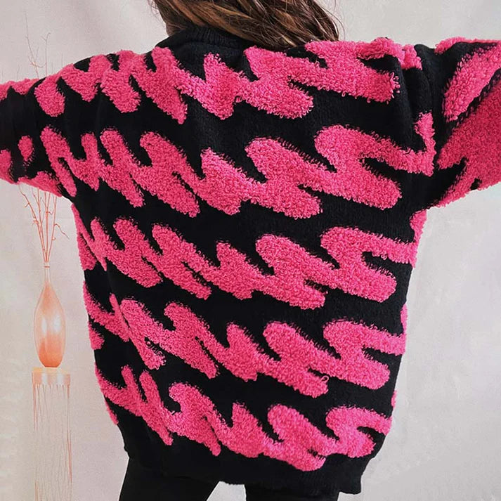 Alicja® | Casualowy, luźny sweter damski z dzianiny