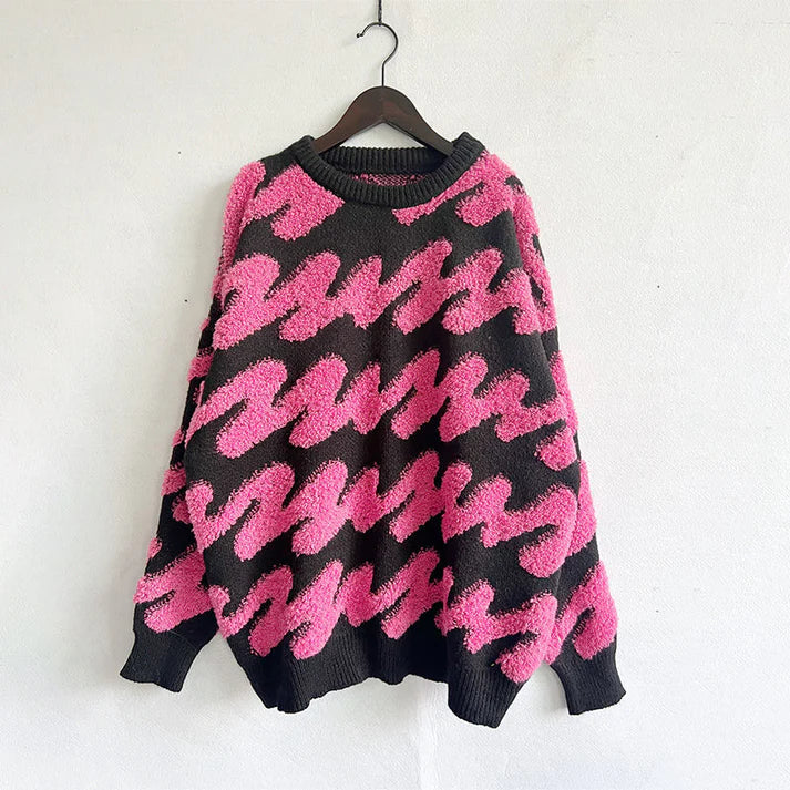 Alicja® | Casualowy, luźny sweter damski z dzianiny