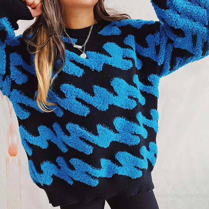 Alicja® | Casualowy, luźny sweter damski z dzianiny