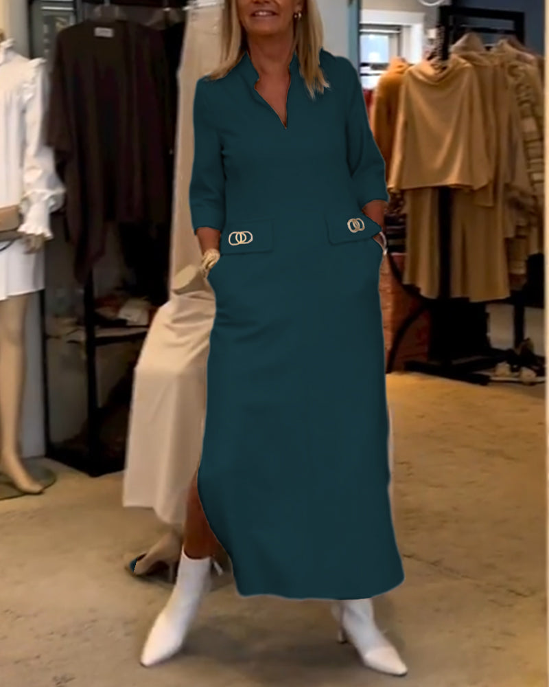 Adriana® | Sukienka z rękawami 3/4