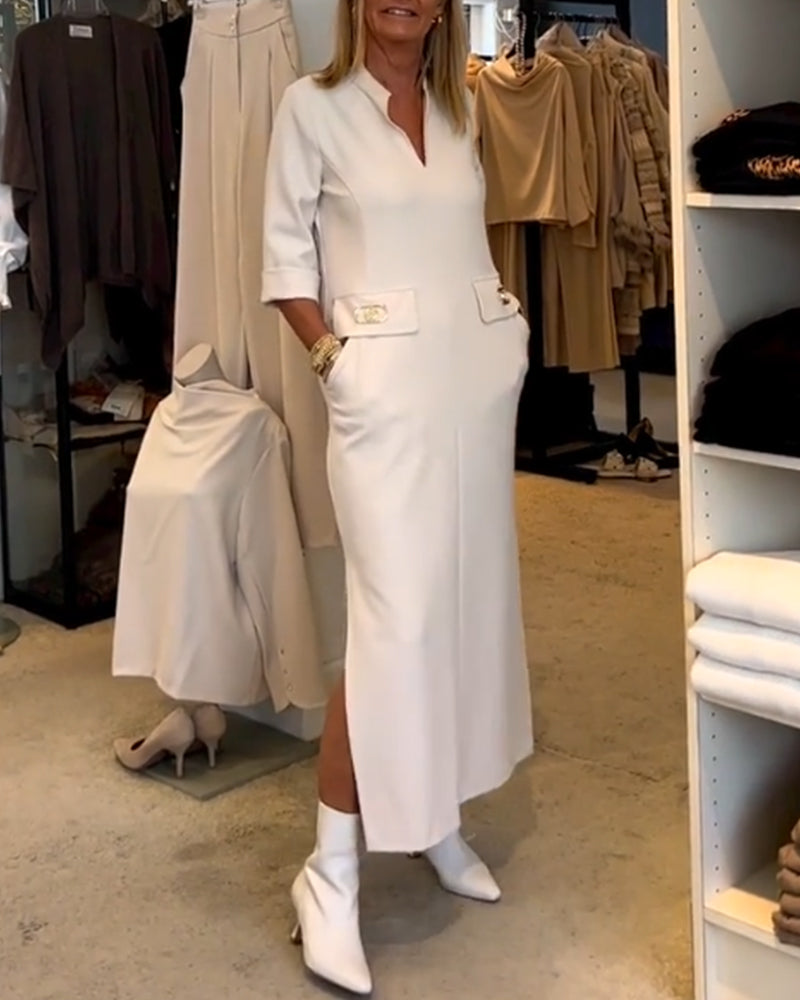 Adriana® | Sukienka z rękawami 3/4