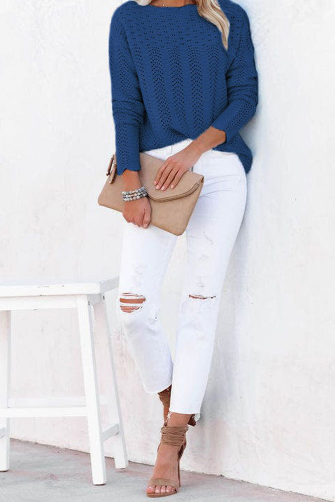 Mayra® | Prosty i modny zimowy sweter