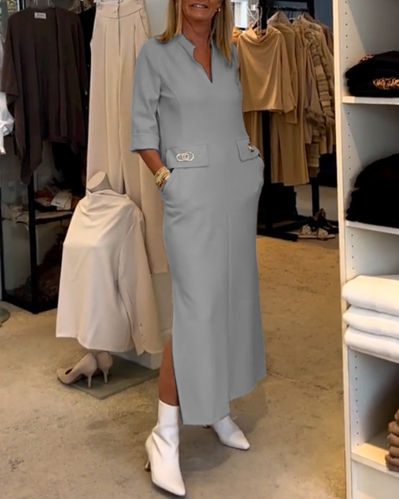 Adriana® | Sukienka z rękawami 3/4