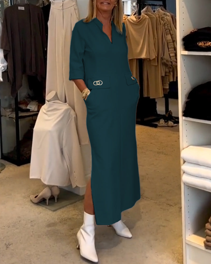 Adriana® | Sukienka z rękawami 3/4