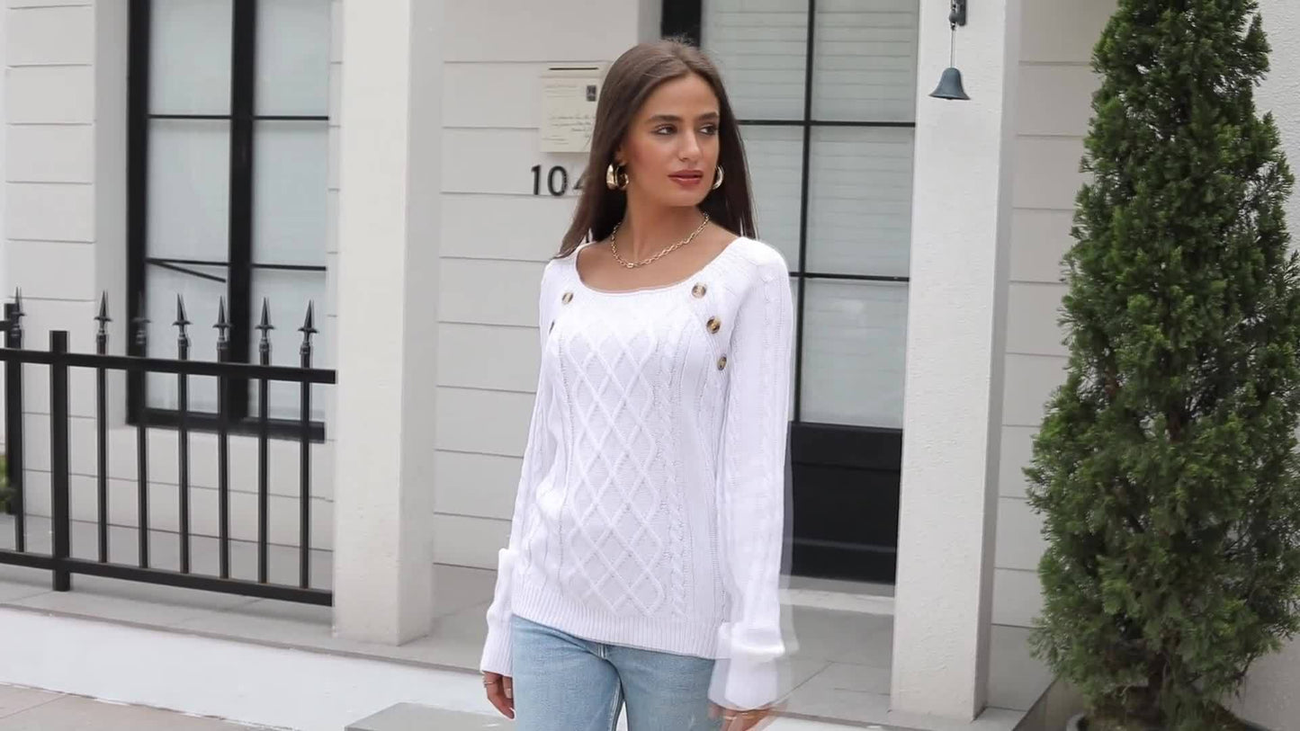 Elda® | Wygodny i modny sweter zimowy