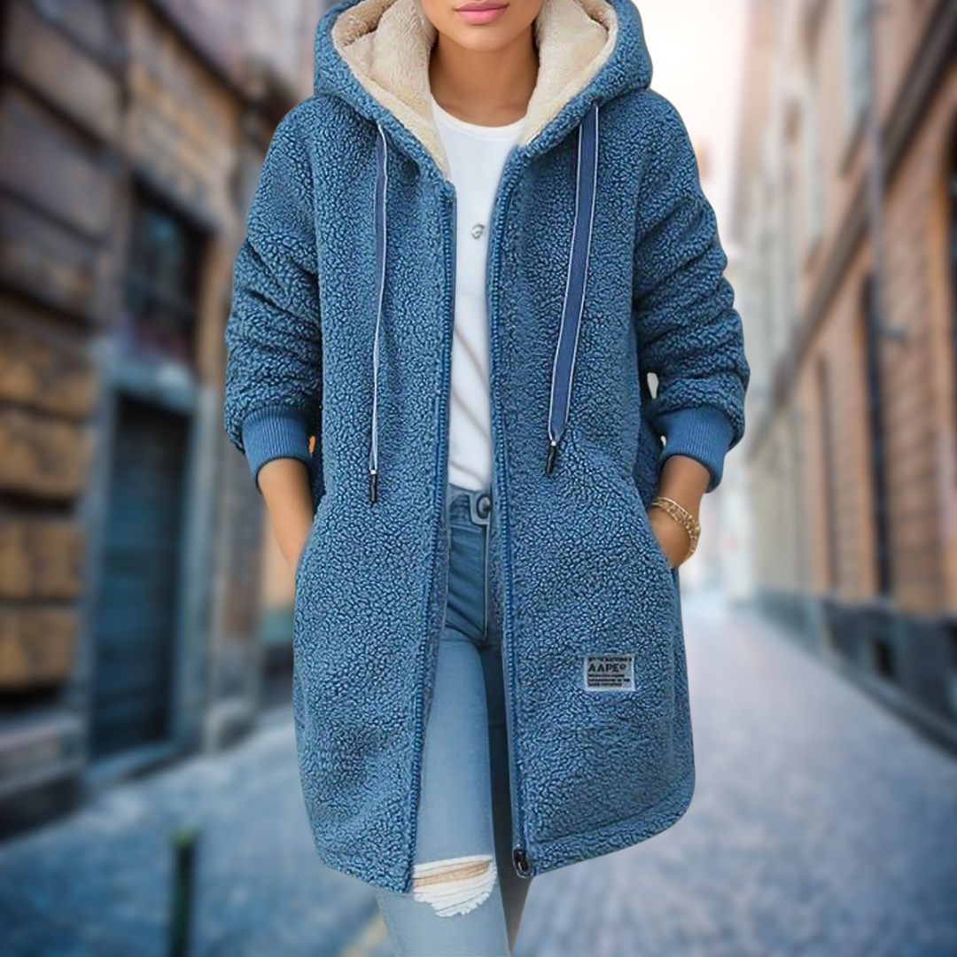 Mireya® | Ciepły płaszcz damski z podszewką
