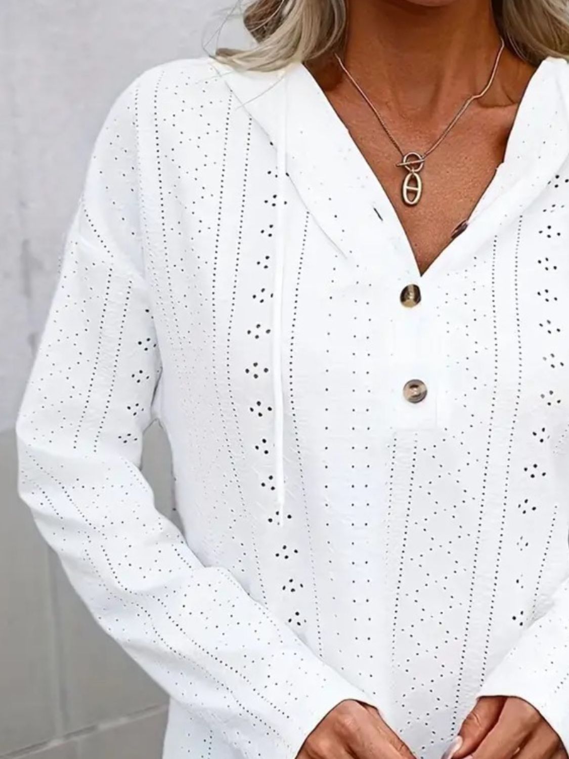 Nuria® | Swobodna i stylowo ogólna bluza z kapturem