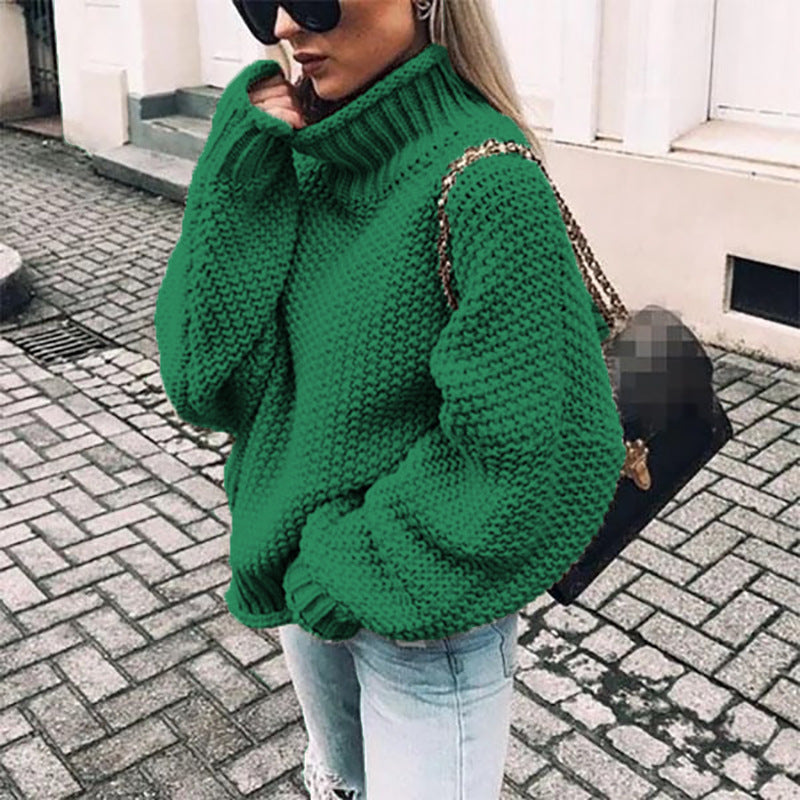 Alicja® | Bardzo gruby sweter z golfem