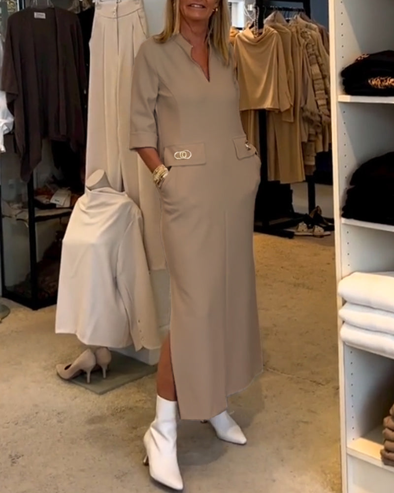 Adriana® | Sukienka z rękawami 3/4