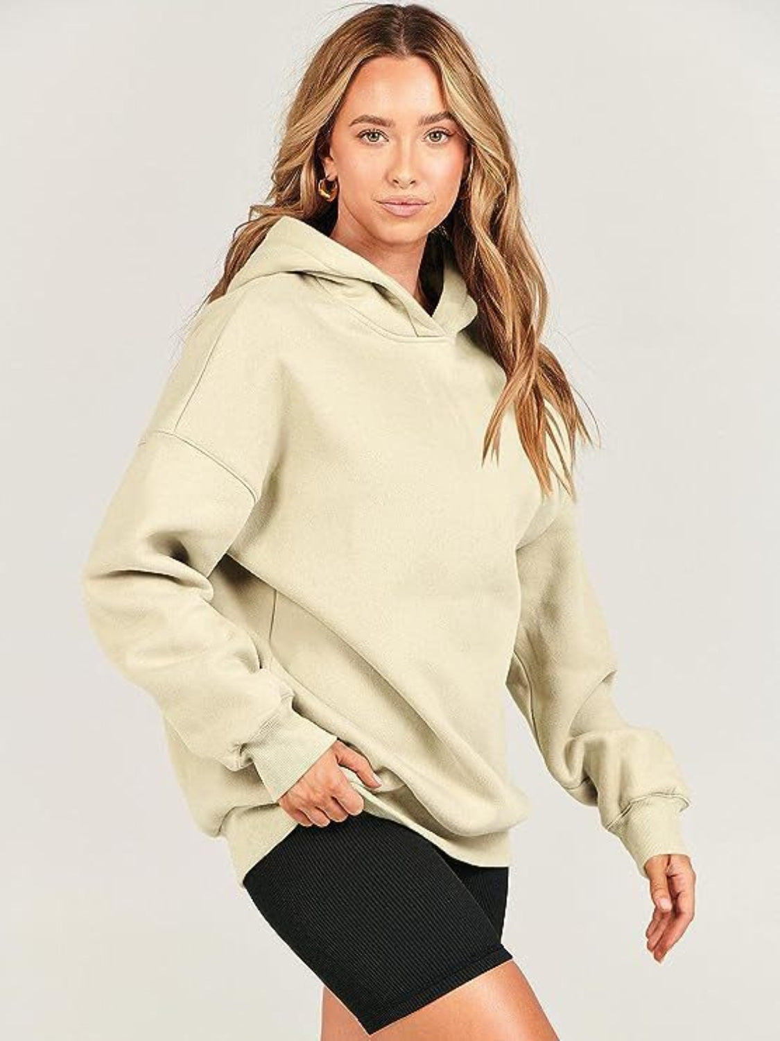 Melanie® | Bluza z długim rękawem i obniżonymi ramionami