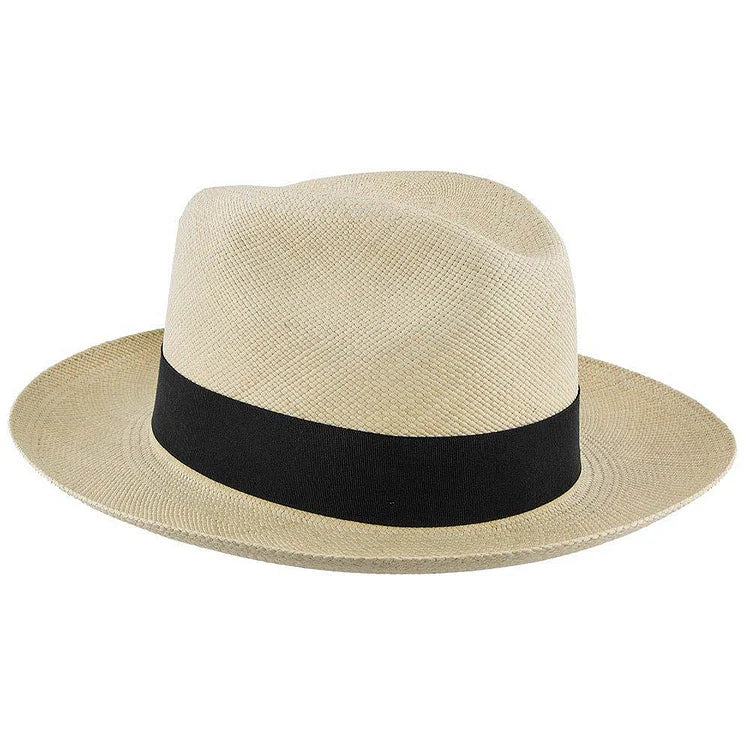 STOREHAT CENTRE DENT PANAMA FEDORA