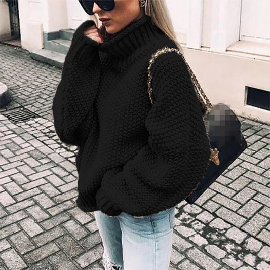 Alicja® | Bardzo gruby sweter z golfem