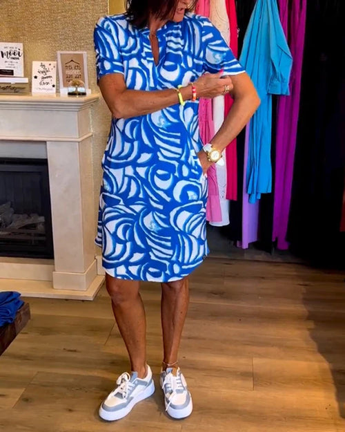 Karine - Kolorowa Sukienka