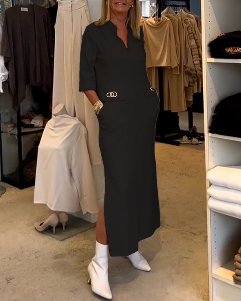 Adriana® | Sukienka z rękawami 3/4